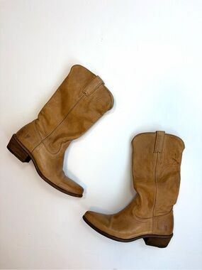 Frye Western Mid Calf Western Boots Sz:7
